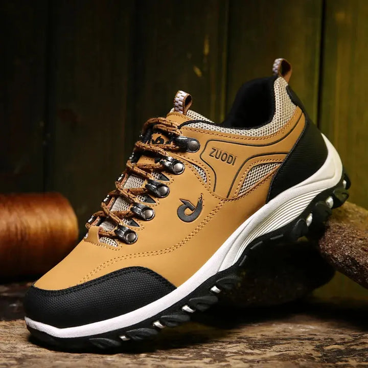 Ethan – Waterproof Leather Hiking Boots for Men, Durable Tactical Sneakers, Size 7-12 1