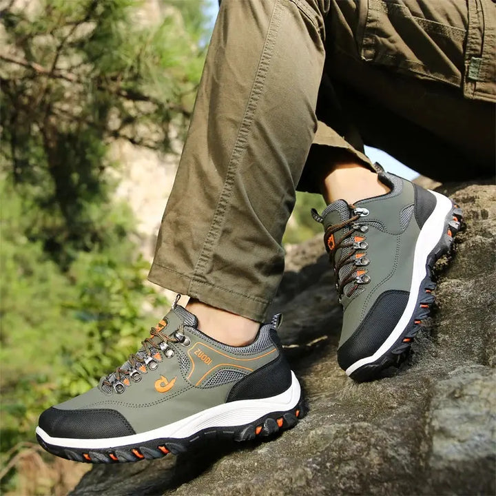 Ethan – Waterproof Leather Hiking Boots for Men, Durable Tactical Sneakers, Size 7-12 4
