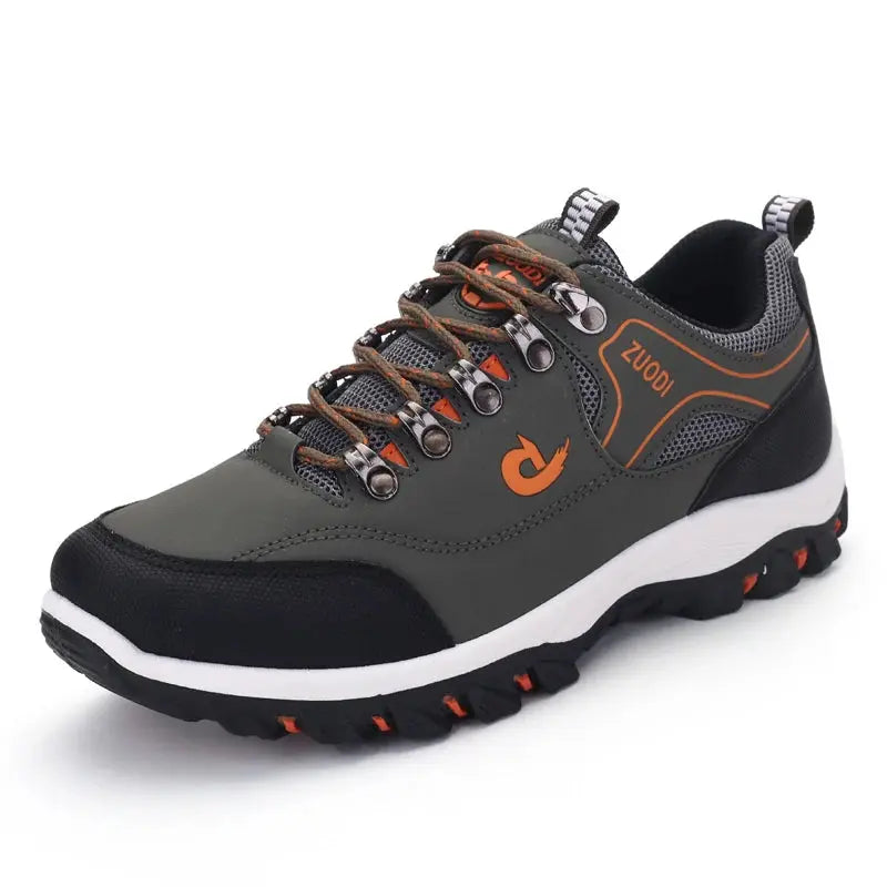 Ethan – Waterproof Leather Hiking Boots for Men, Durable Tactical Sneakers, Size 7-12 3