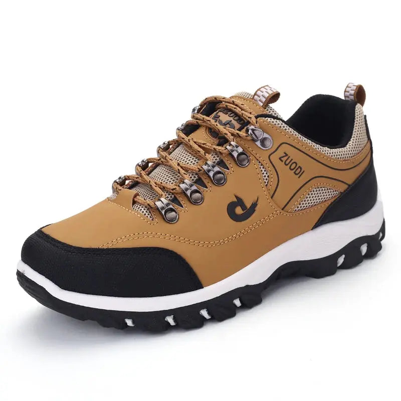 Ethan – Waterproof Leather Hiking Boots for Men, Durable Tactical Sneakers, Size 7-12 7