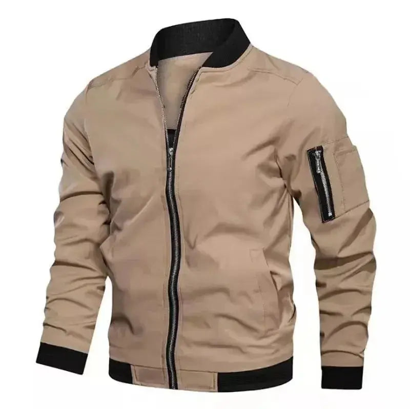 Caden - Lightweight Men's Jacket With Windproof Design For Outdoor Sports 0