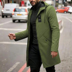 Caden - Stylish Men's Casual Jacket With Hood And Drawstring For Spring And Autumn