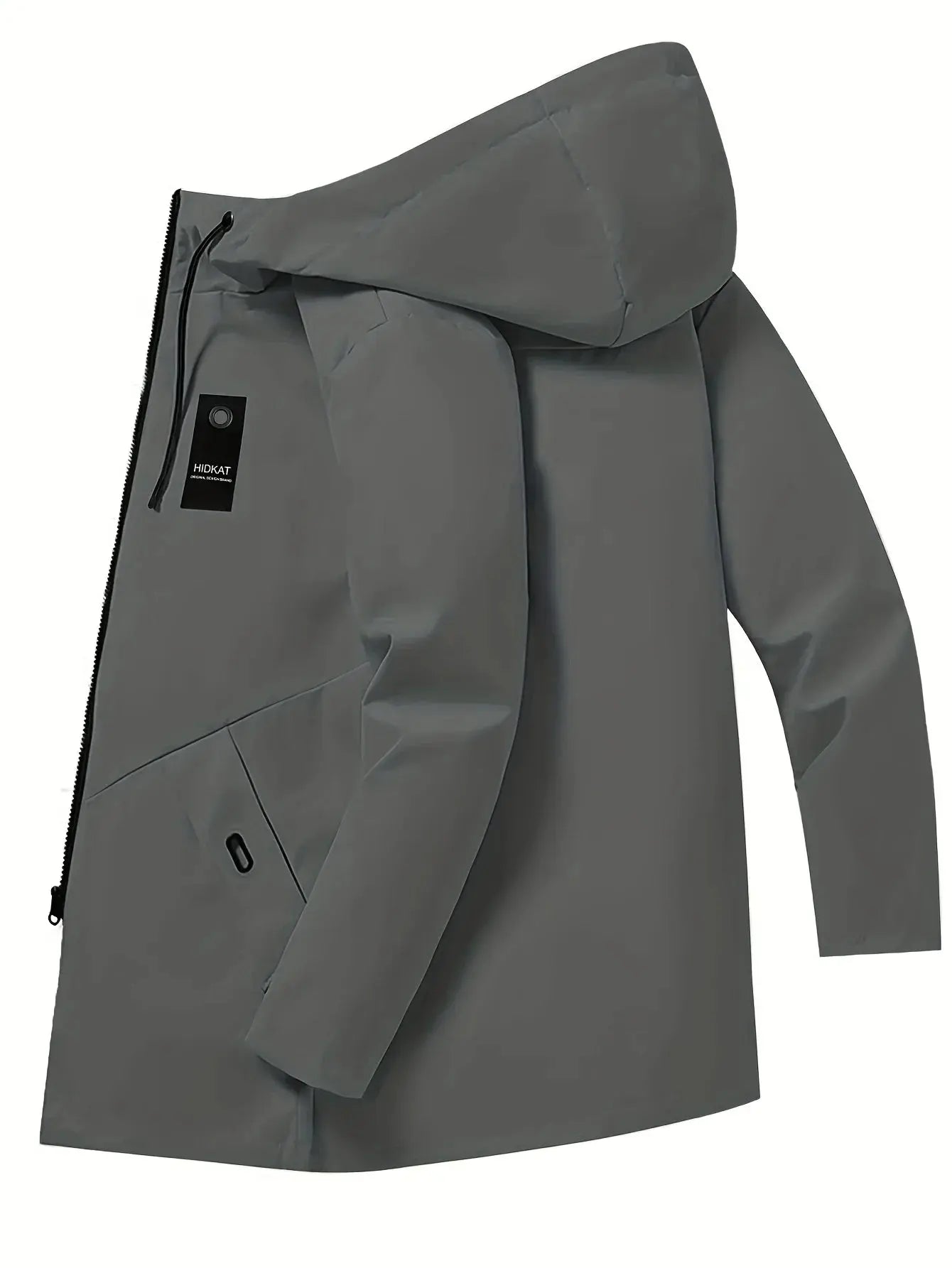 Caden - Stylish Men's Casual Jacket With Hood And Drawstring For Spring And Autumn 6