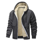 Caden – Relaxed Fit Men's Fleece Jacket For Casual Wear This Winter 0