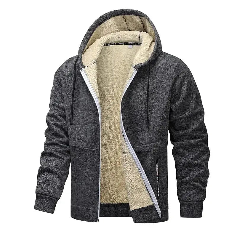 Caden – Relaxed Fit Men's Fleece Jacket For Casual Wear This Winter 0