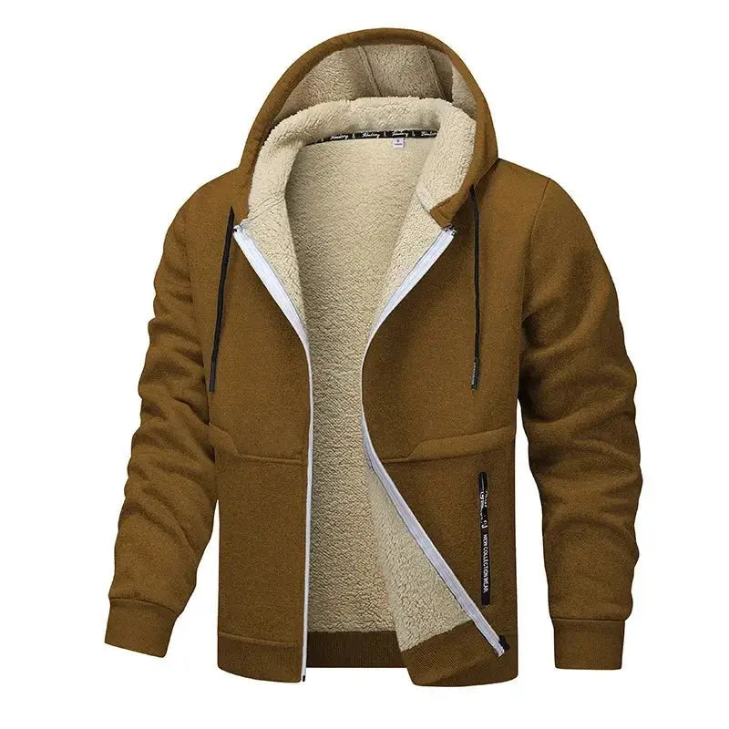 Caden – Relaxed Fit Men's Fleece Jacket For Casual Wear This Winter 1