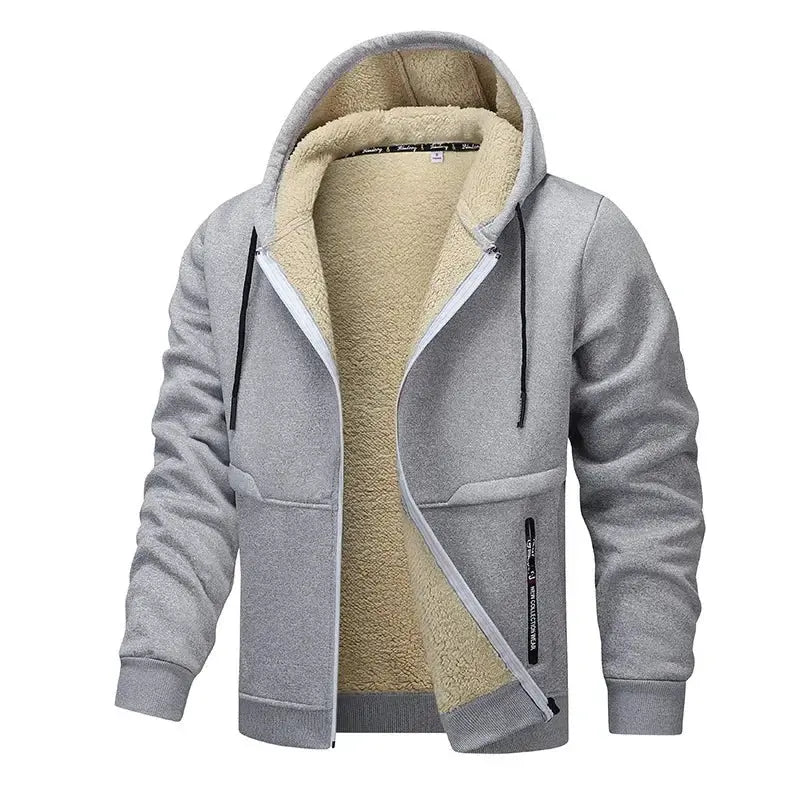 Caden – Relaxed Fit Men's Fleece Jacket For Casual Wear This Winter 7