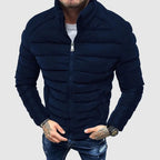 Caden – Slim-Fit Men's Puffer Jacket With High Collar For Urban Winter Style 1