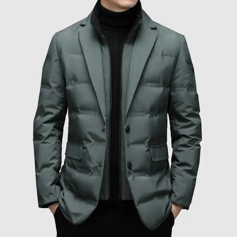 Caden – Slim-Fit Men's Winter Jacket With Quilted Design For Casual And Professional Wear 1