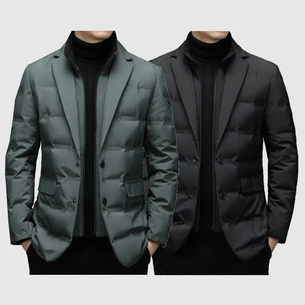 Caden – Slim-Fit Men's Winter Jacket With Quilted Design For Casual And Professional Wear 2