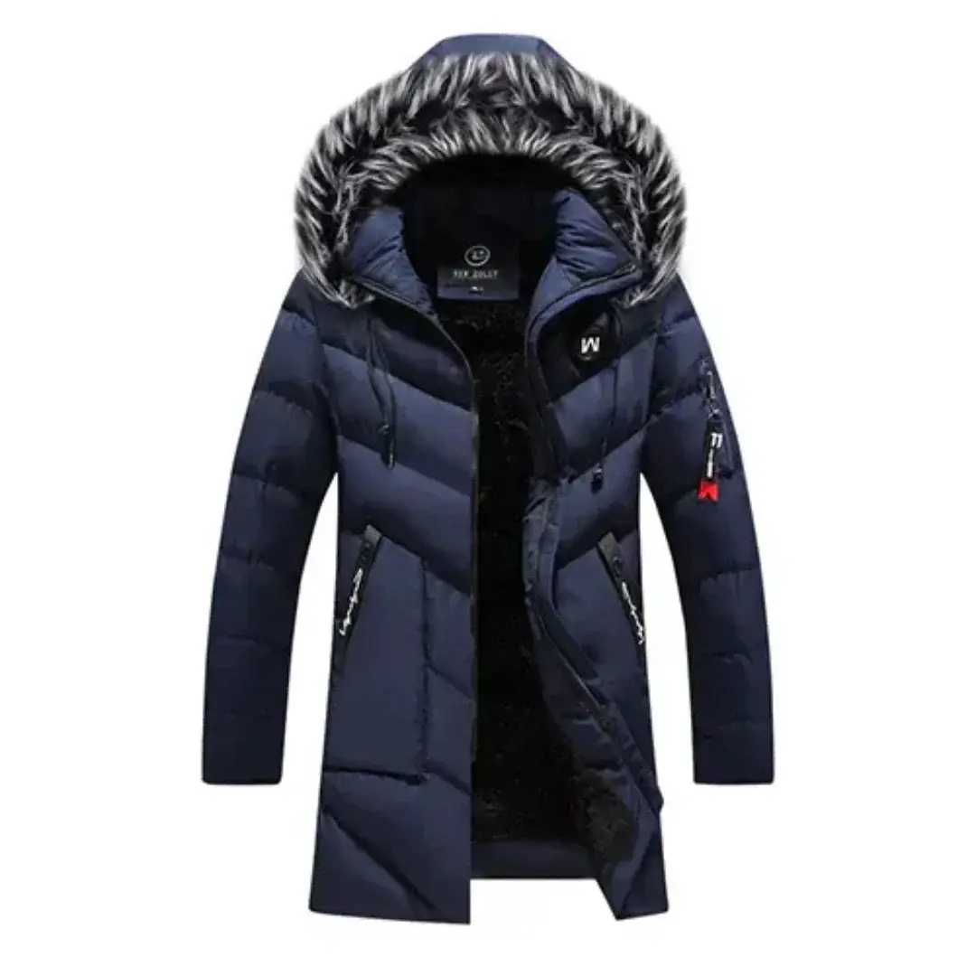 Caden – Sporty Men's Winter Buffer Jacket With Hood For Everyday Comfort 1