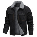 Caden - Thickened Cotton Jacket with Multi-Pocket Design for Casual Wear 0