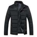 Caden – Modern Men's Quilted Jacket With Stand-Up Collar For Cold Days 0