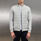Caden – Stylish Men's Quilted Jacket With Stand-Up Collar For Casual Outings 0