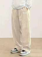 Caden - Casual Loose-Fit Men's Corduroy Pants With Multi-Functional Style For Daily Travel 5
