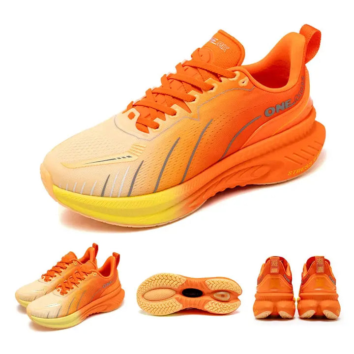 MunaWear  Men's Running Shoes  Liam – Ultra-Lightweight Shock Absorbing Running Shoes for Men with Non-Slip Outsole & Reflective Feature