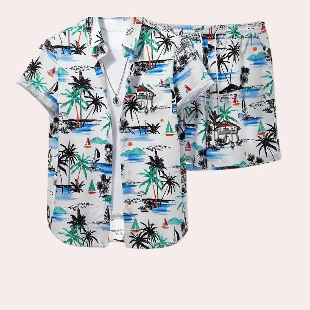 Matteo – Stylish 2-Piece Comfort Set for Men, Breathable Fabric, Casual Summer Outfit, Size S-L 0