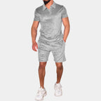 Rob - Stylish Men's Short Set with Modern Polo & Comfortable Tailored Shorts, Available in Size S-XL 1