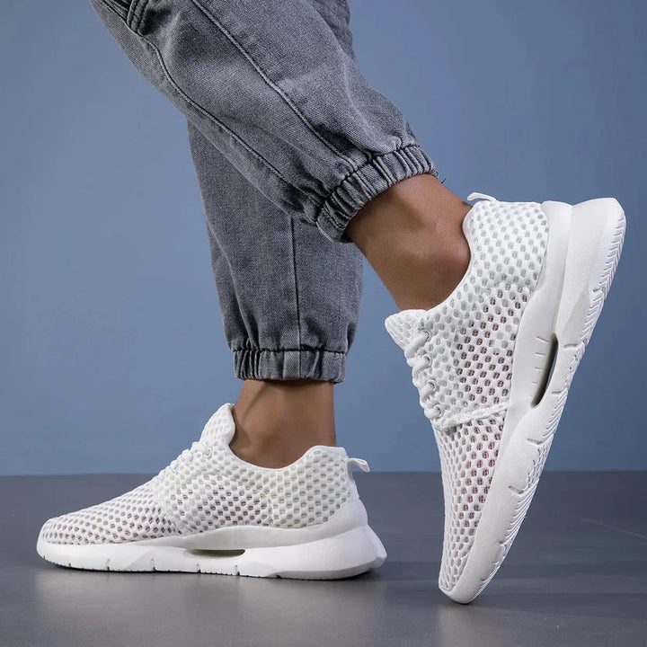 Ethan – Men's Lightweight Breathable Mesh Slip-On Trainers for Casual Summer Wear, Size 7-12 5
