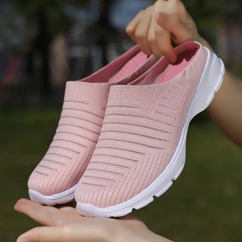 MunaWear  Men's Slippers  Marco – Men's Indoor Slippers with Breathable Mesh and Thick Supportive Bottom 