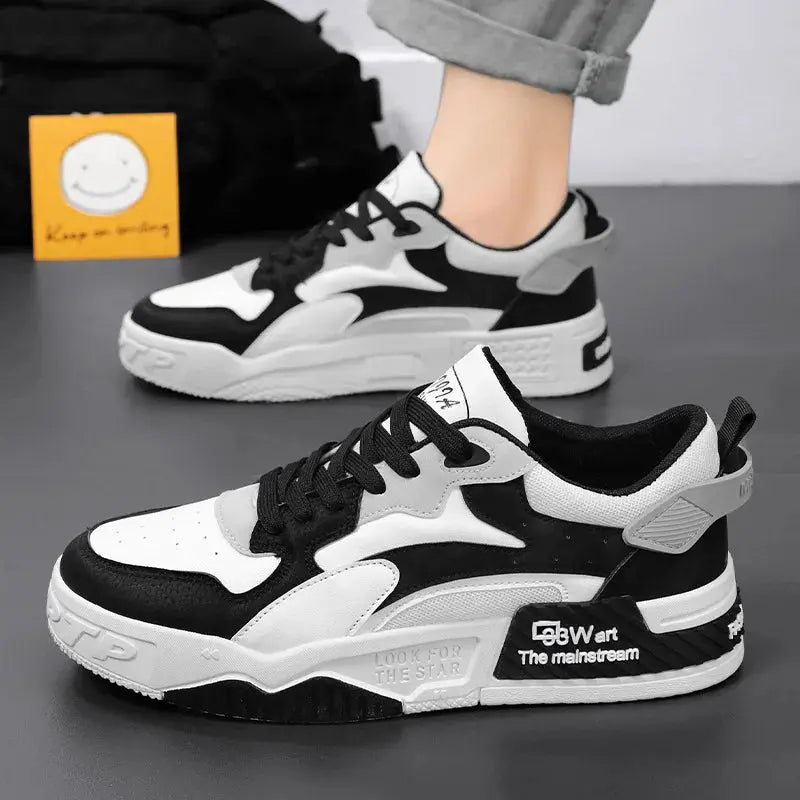 Ethan - Trendy Lace-Up Platform Sneakers for Men, Comfortable Casual Footwear, Size 7-12 2