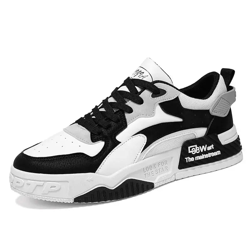 Ethan - Trendy Lace-Up Platform Sneakers for Men, Comfortable Casual Footwear, Size 7-12 3