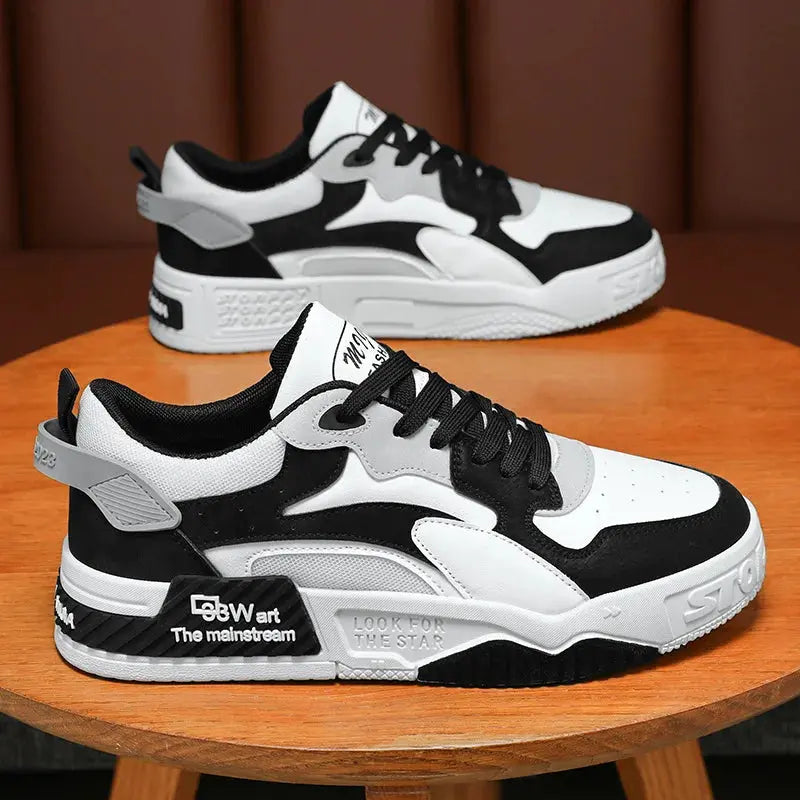 Ethan - Trendy Lace-Up Platform Sneakers for Men, Comfortable Casual Footwear, Size 7-12 0