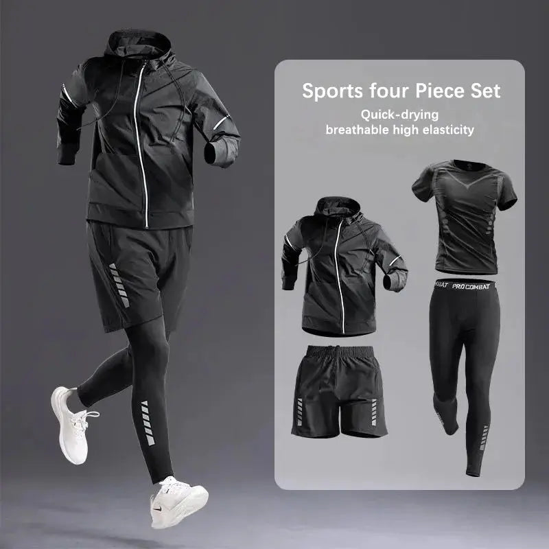 Ethan – All-Season Men's Tracksuit for Running, Cycling & Fitness, Lightweight & Breathable Size S-XXL 1