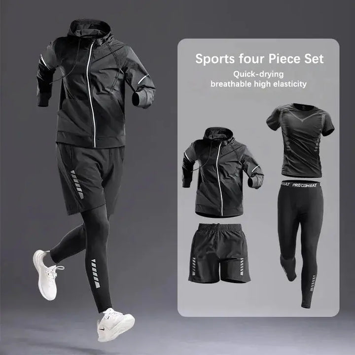 Ethan – All-Season Men's Tracksuit for Running, Cycling & Fitness, Lightweight & Breathable Size S-XXL 1