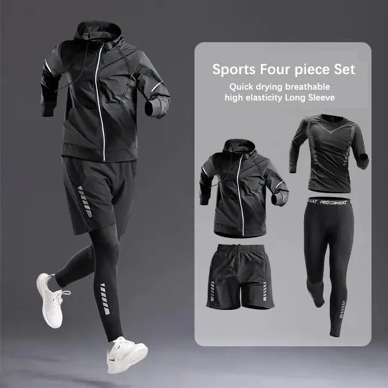 Ethan – All-Season Men's Tracksuit for Running, Cycling & Fitness, Lightweight & Breathable Size S-XXL 2
