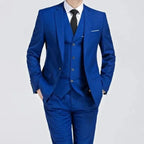 Caden - Tailored Men's Suit With Single-Button Design For Weddings And Formal Events 2