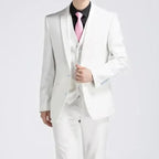 Caden - Tailored Men's Suit With Single-Button Design For Weddings And Formal Events 5