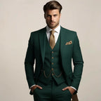 Caden - Three-Piece Slim Fit Men's Suit For Weddings And Formal Events 4