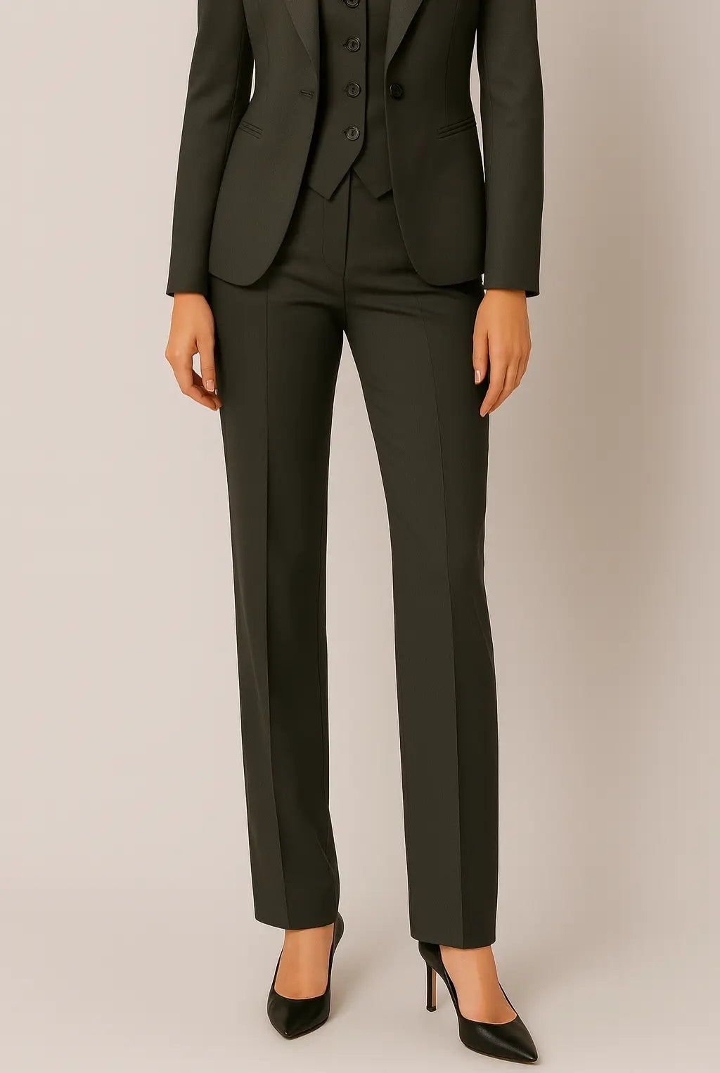Selina - Elegant Women's Suit With Tailored Blazer And Slim Fit Trousers For Office And Formal Events 4