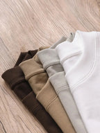 Caden - Heavyweight Men’s T-shirt With Drop Shoulder For Casual Comfort 0