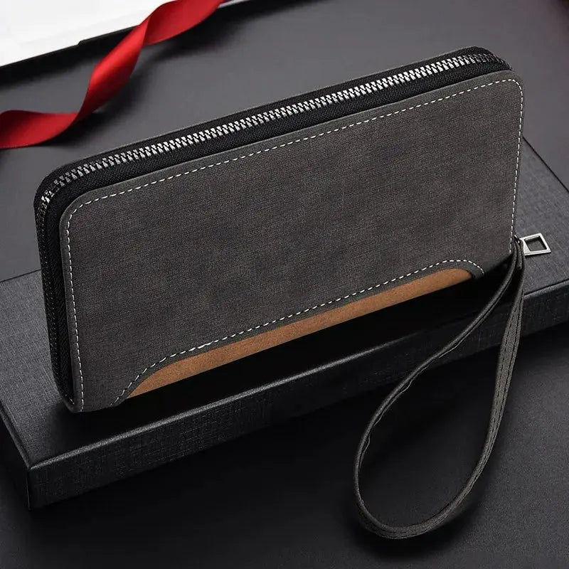 Caden - Multi-Functional Men's Leather Wallet With Large Capacity For Business And Everyday Use 0