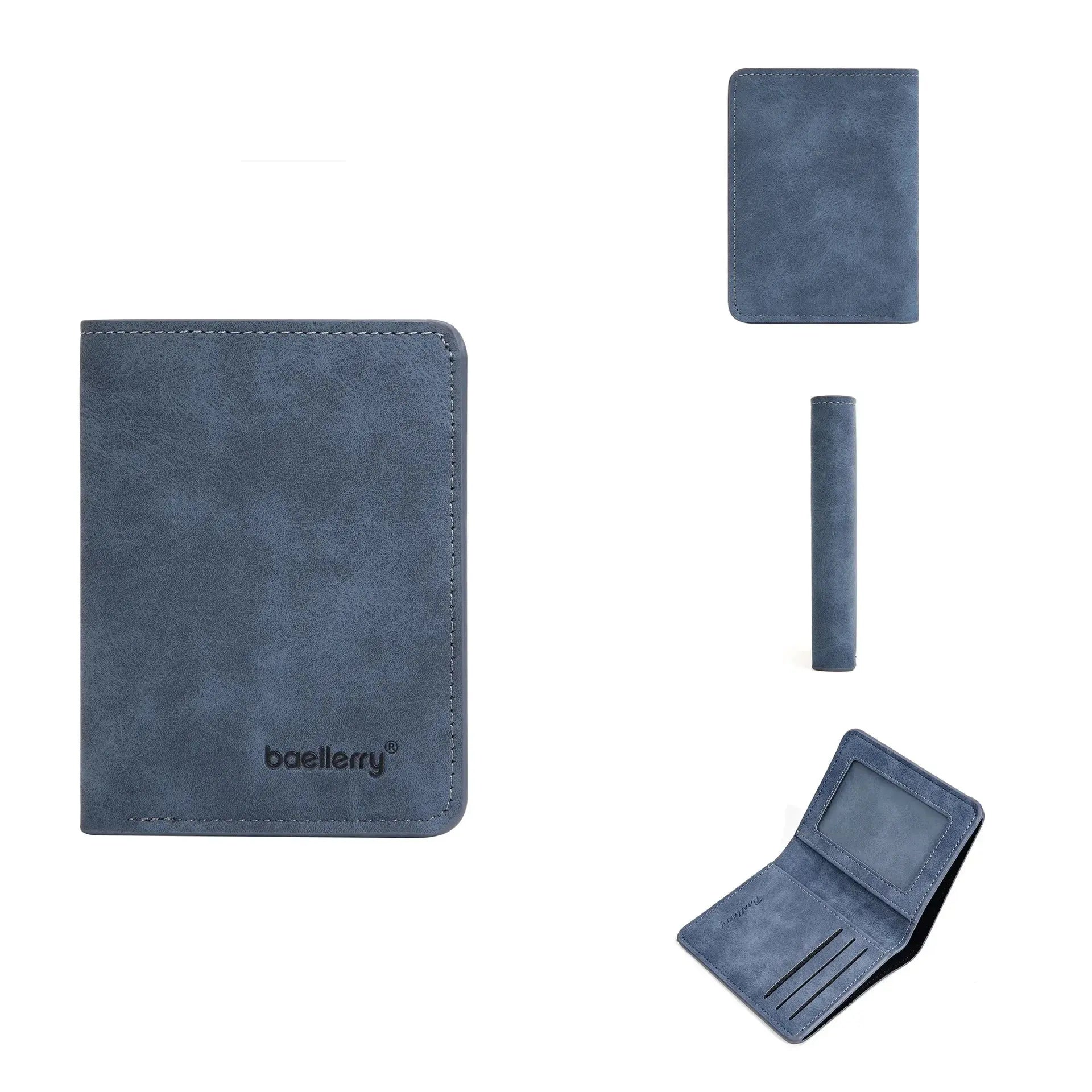 Caden - Stylish Men's Bifold Wallet With Multi-Card Slots For Everyday Use 9