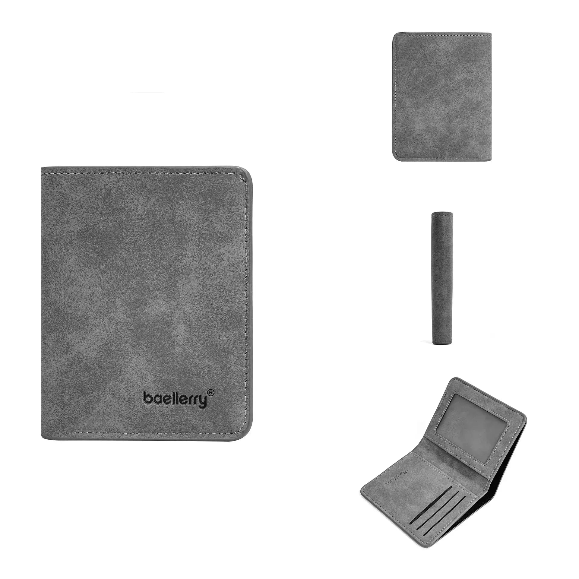 Caden - Stylish Men's Bifold Wallet With Multi-Card Slots For Everyday Use 7