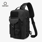 Caden - Tactical Sling Messenger Bag With Waterproof Design For Outdoor Sports 0