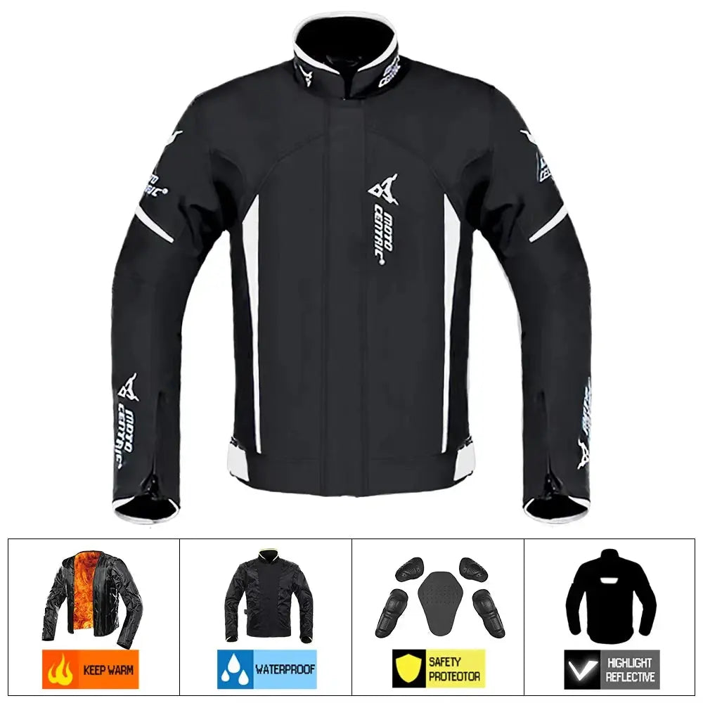 Caden - Waterproof Motorcycle Jacket With Windproof Protection For All Seasons Riding 10
