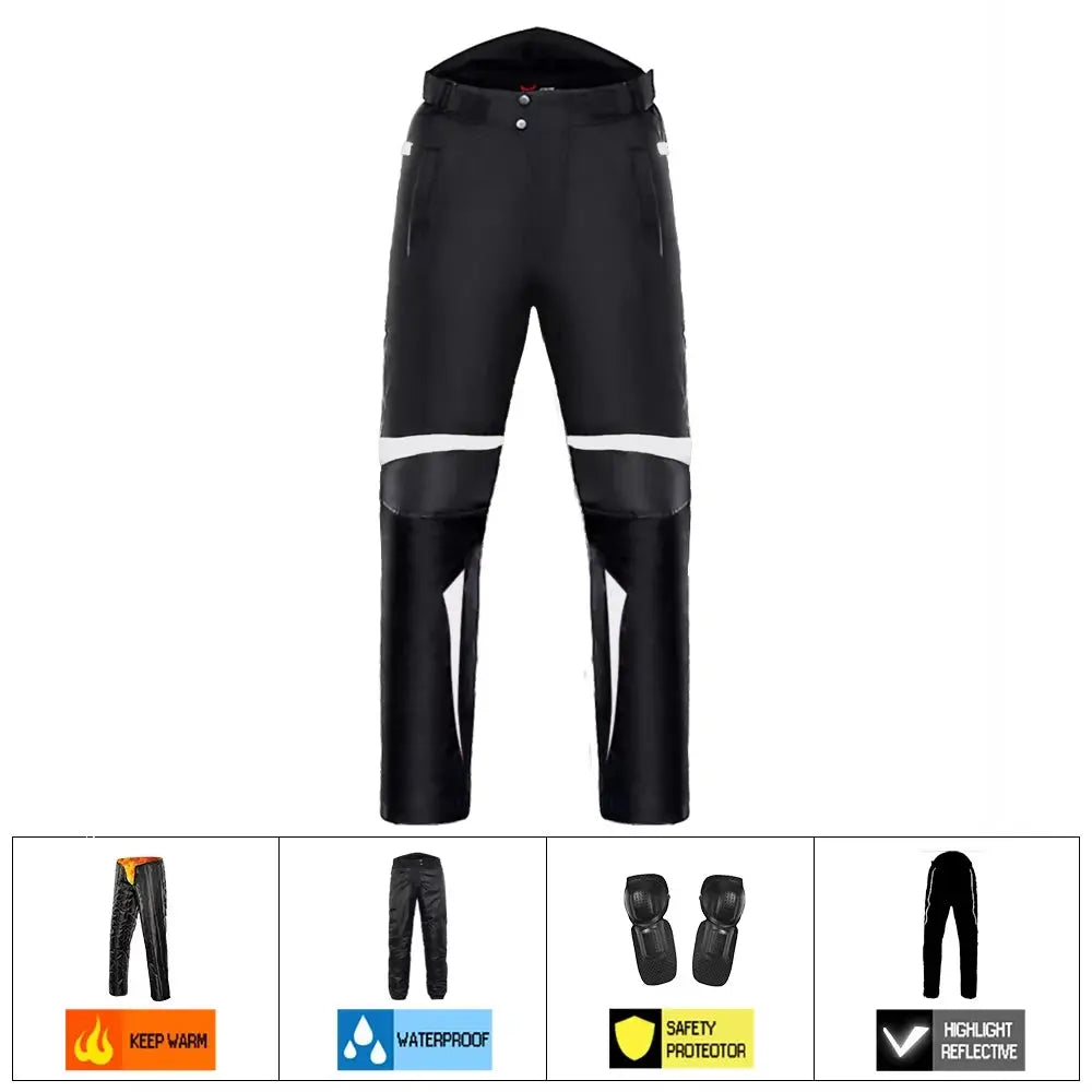 Caden - Waterproof Motorcycle Jacket With Windproof Protection For All Seasons Riding 14