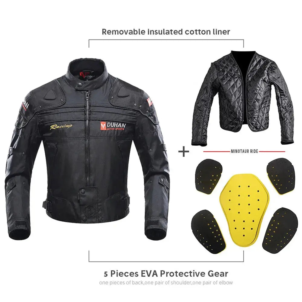 Caden - Durable Men's Motorcycle Suit With Protective Gear For All-Weather Riding 3