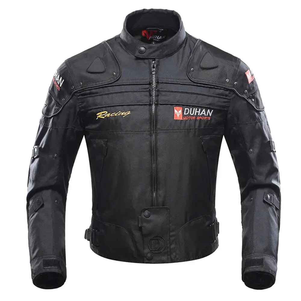 Caden - Durable Men's Motorcycle Jacket With Windproof Design For All-Weather Riding 9