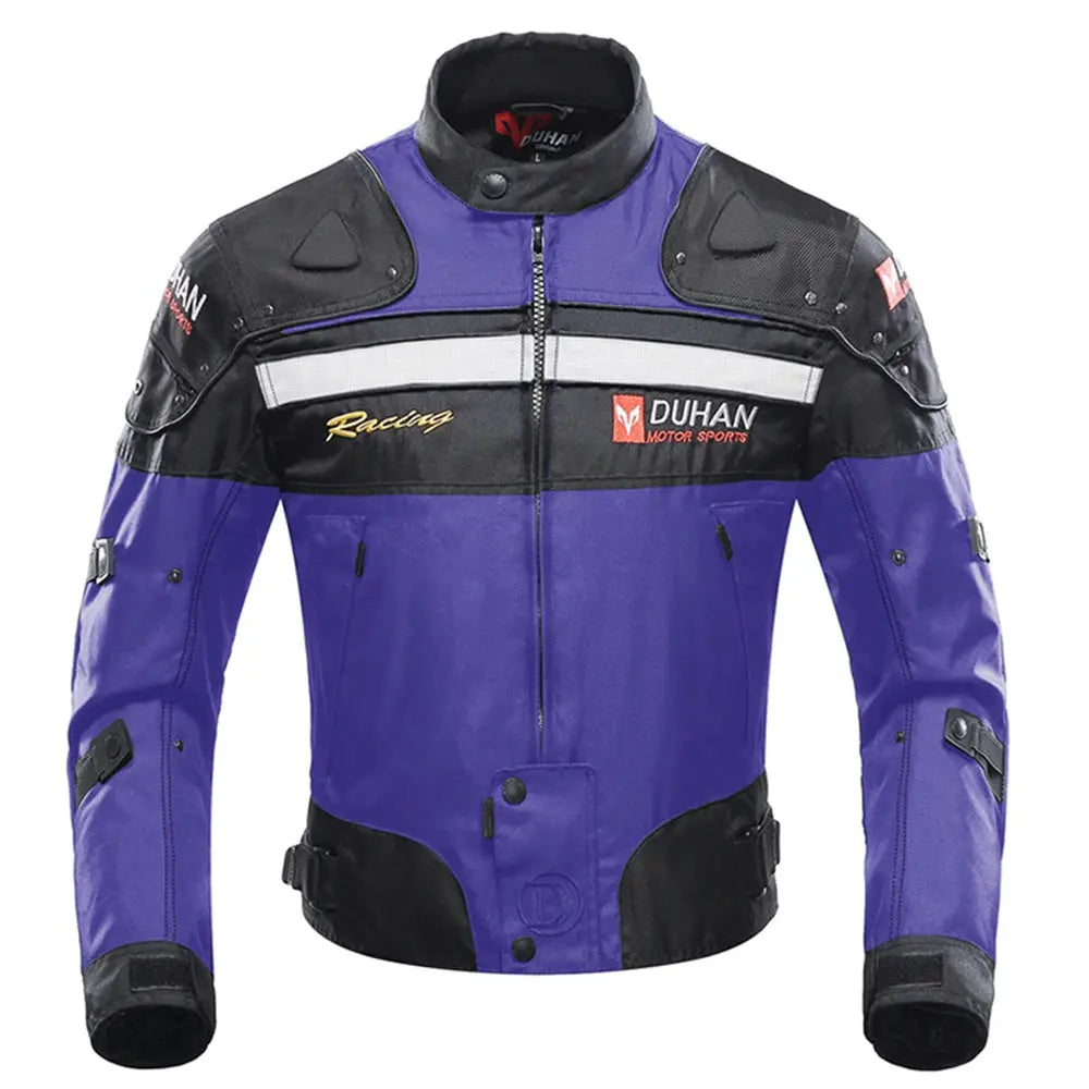 Caden - Durable Men's Motorcycle Jacket With Windproof Design For All-Weather Riding 13