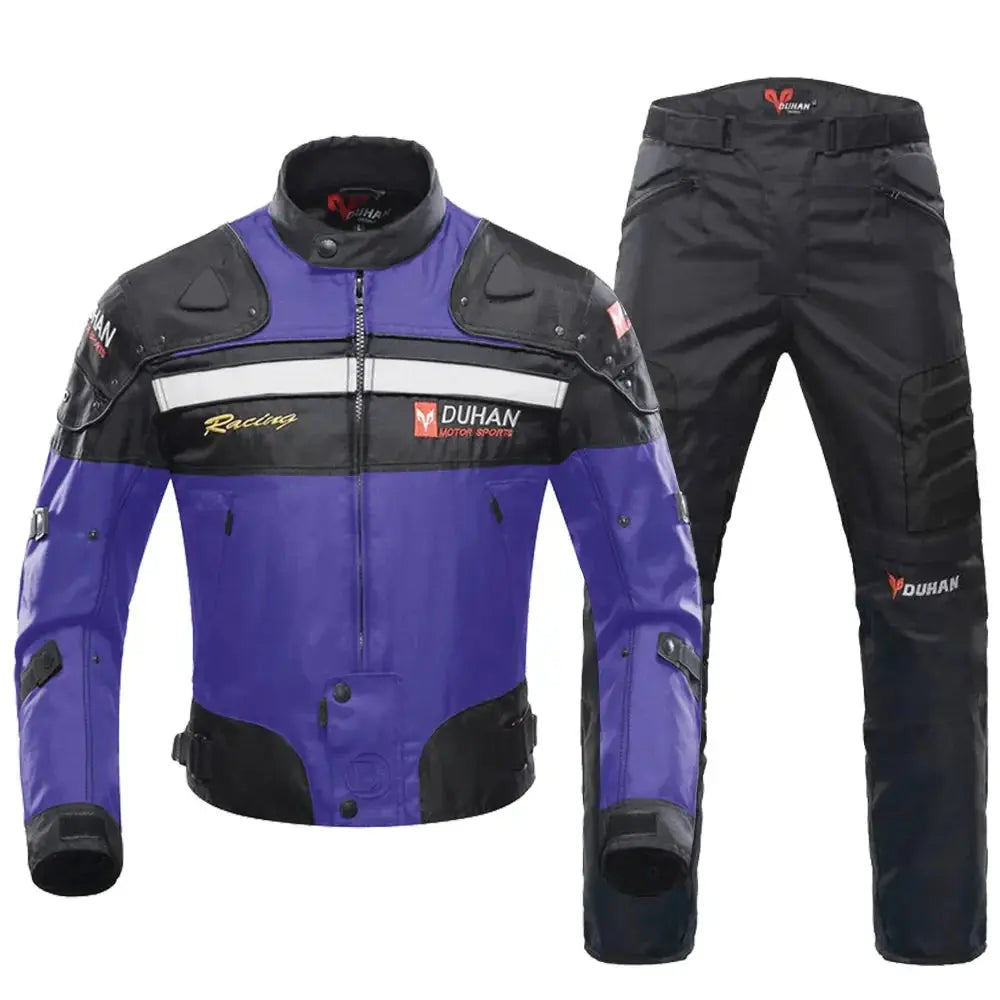 Caden - Durable Men's Motorcycle Jacket With Windproof Design For All-Weather Riding 7