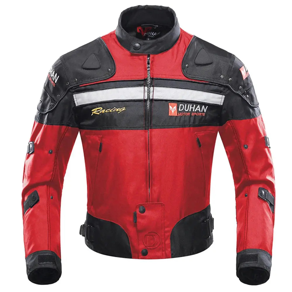 Caden - Durable Men's Motorcycle Jacket With Windproof Design For All-Weather Riding 8