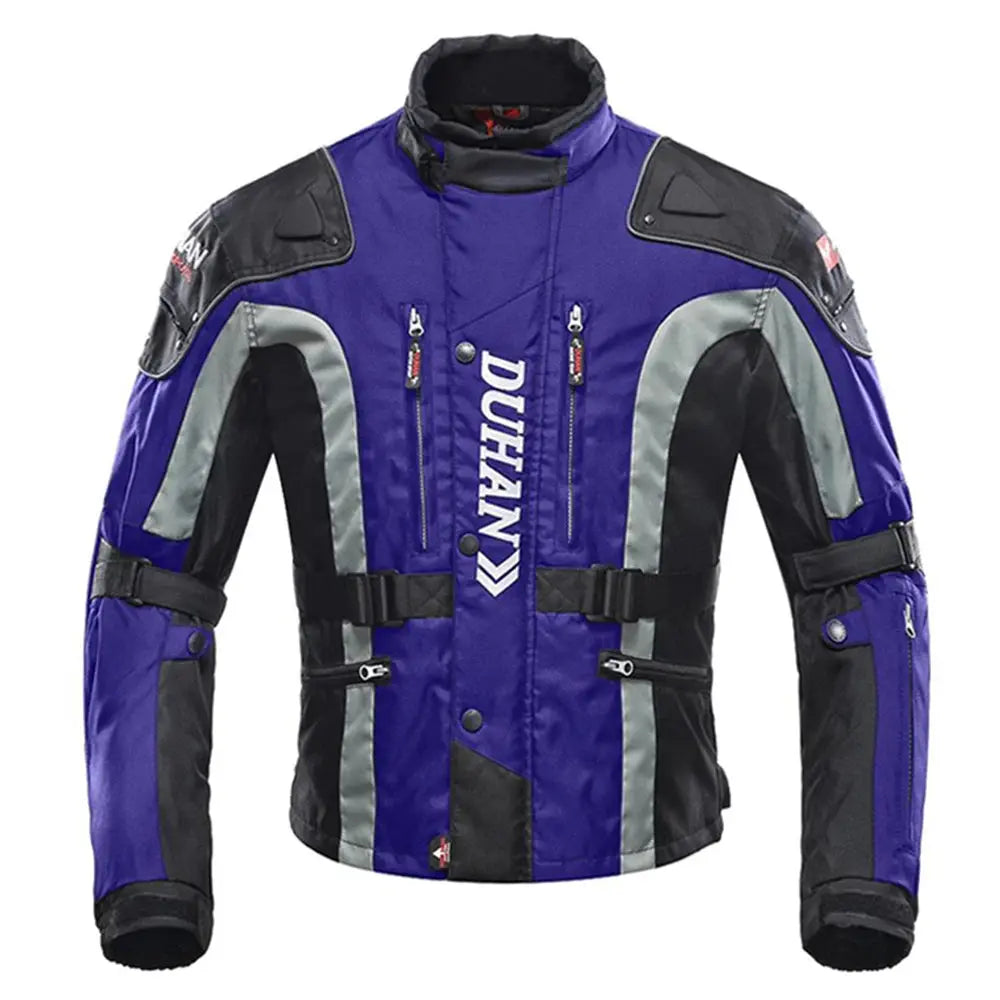 Caden - Durable Men's Motorcycle Jacket With Windproof Design For All-Weather Riding 6