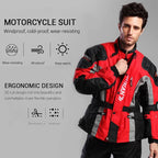 Caden - Durable Men's Motorcycle Jacket With Windproof Design For All-Weather Riding 2
