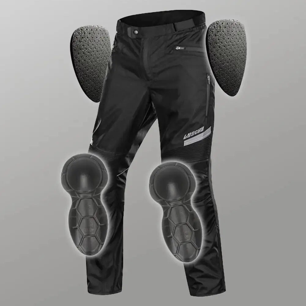 Caden - Cold-Proof Waterproof Men's Motorcycle Jacket With Protective Armor For Winter Riding 3