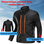 Caden - Cold-Proof Waterproof Men's Motorcycle Jacket With Protective Armor For Winter Riding 4